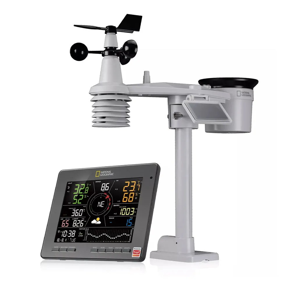 Statie meteo 7 in 1 National Geographic Smart Tuya 9080700, IoT