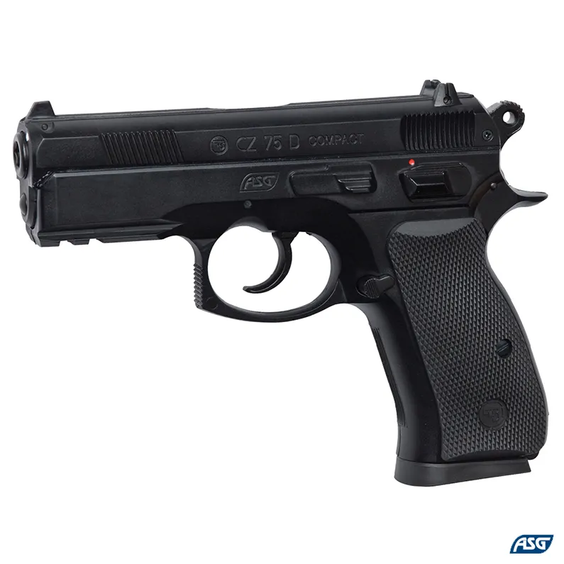 Replica pistol airsoft ASG CZ 75D Compact, 1.6 J., CO2