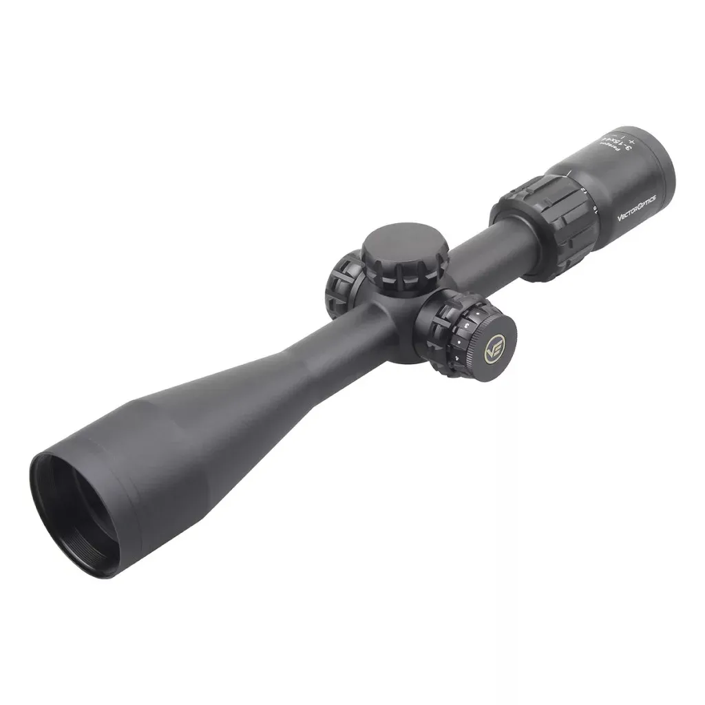 Lunetă Vector Optics Paragon 3-15X44 HD SFP German #4 cu punct roșu