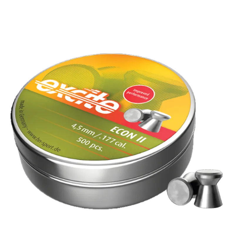 Munitie aer compirmat Haendler & Natermann Excite Econ II 4,5 mm, 0.48 g.