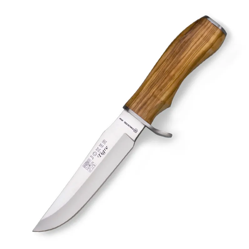 Cutit Joker CO33 Tigre, maner din lemn, lama 140 mm