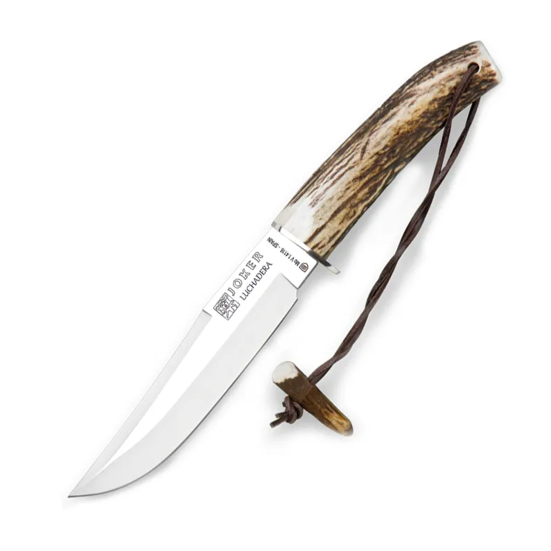 Cutit Joker CC73 Luchadera , maner din corn de cerb, lama 160 mm.