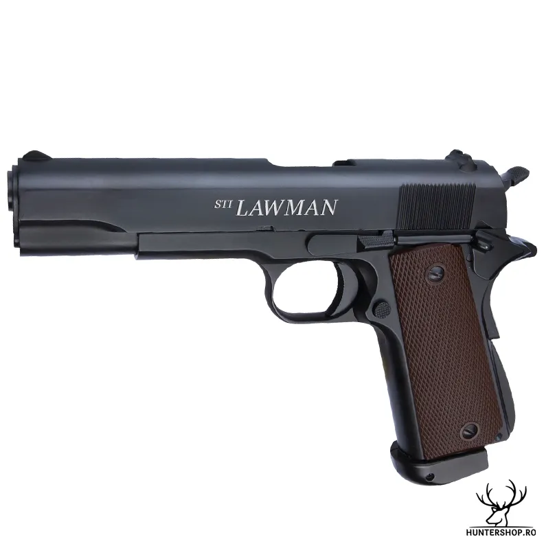 Replica pistol airsoft ASG STI Lawman, CO2, 1,0 J.