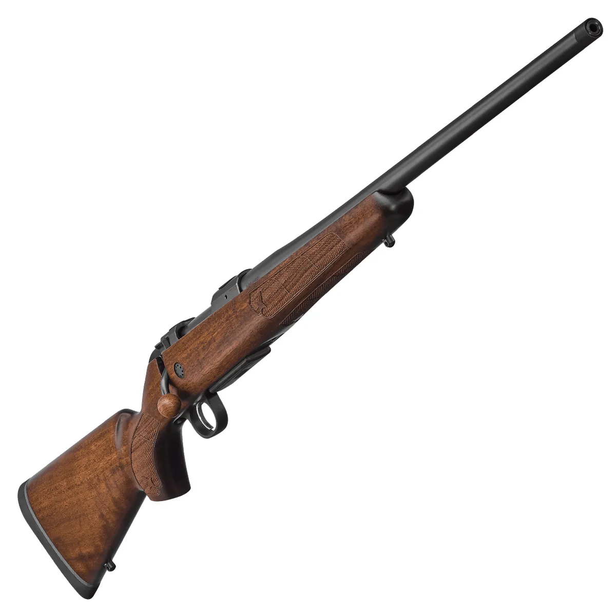 Carabina CZ 600 PLUS American – Eleganță în Nuc și Modularitate