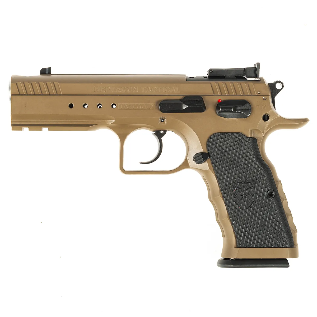 Pistol Tanfoglio Heptagon Tactical FDE 2025 - Cal. 9x19