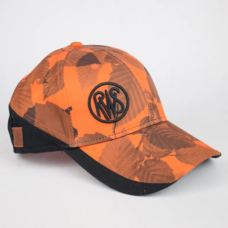 Sapca baseball RWS Cap Orange camuflaj si negru
