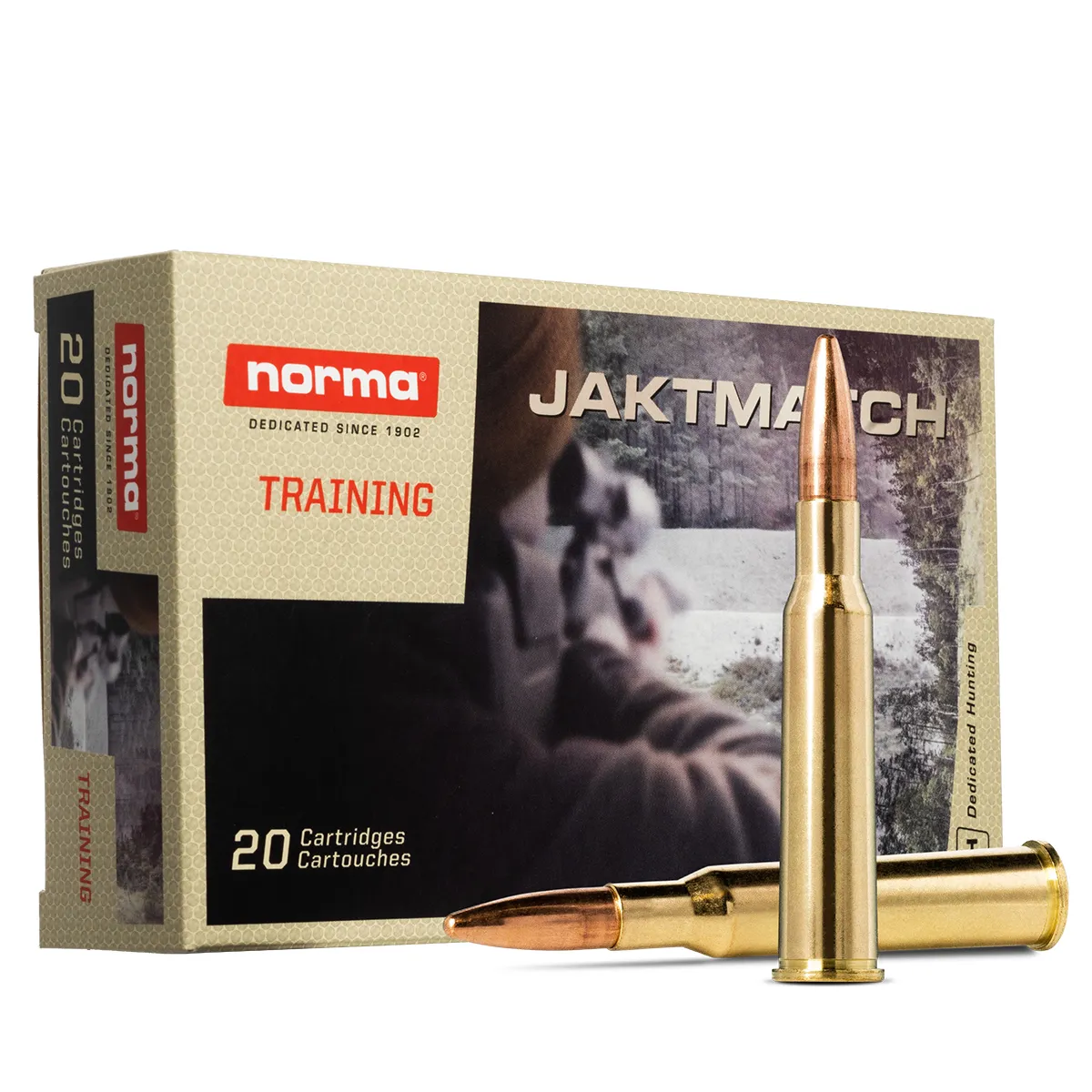 Muniție Norma Jaktmatch 7x57 R 150 gr FMJ