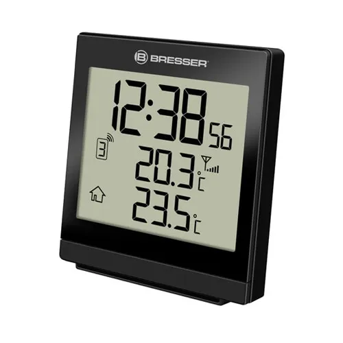 Statie meteo wireless Bresser TemeoTrend SQ 7004400, termometru, alarma