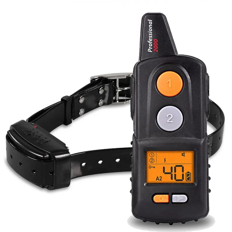 Zgarda dresaj DogTrace d-control Professional 2000 negru