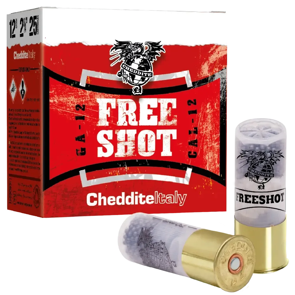 CARTUS FREE SHOTS CAL.12/70/36G/2,9MM(5)