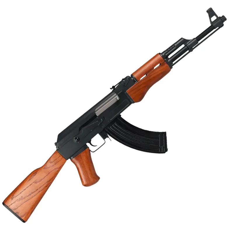 Replica airsoft AK47 Kalashnikov AEG Blowback full metal / wood 550 BBs, | 1.2 J