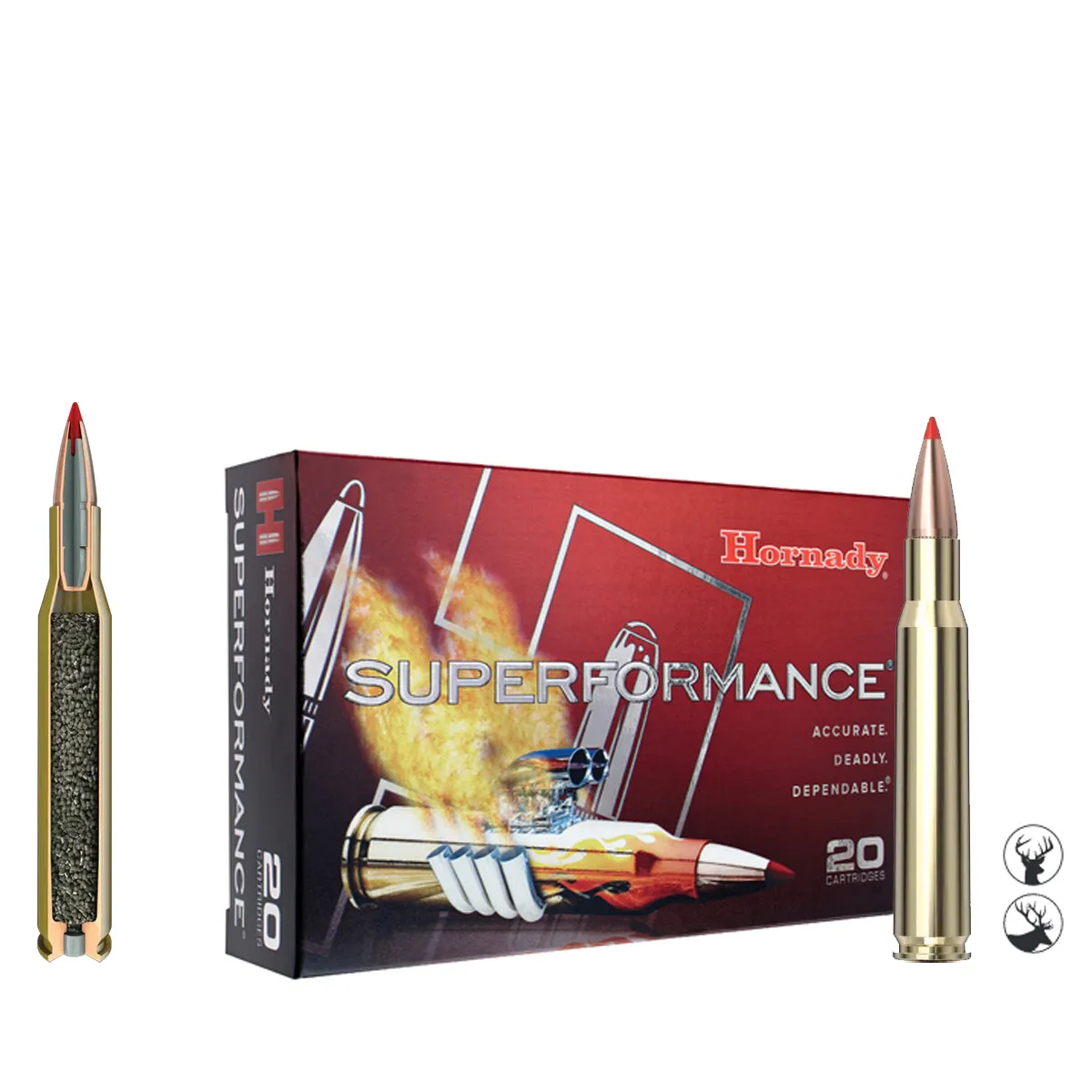 Cartuș Hornady .30-06 Springfield 180 gr SST Superformance