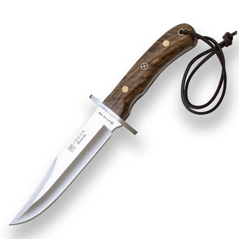 Cutit Joker CN96 Bowie, maner din lemn de nuc, tais: 16 cm