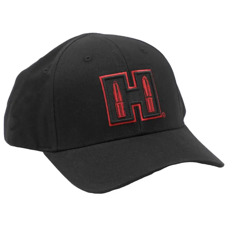 Sapca baseball Hornady Black Cap, negru cu logo