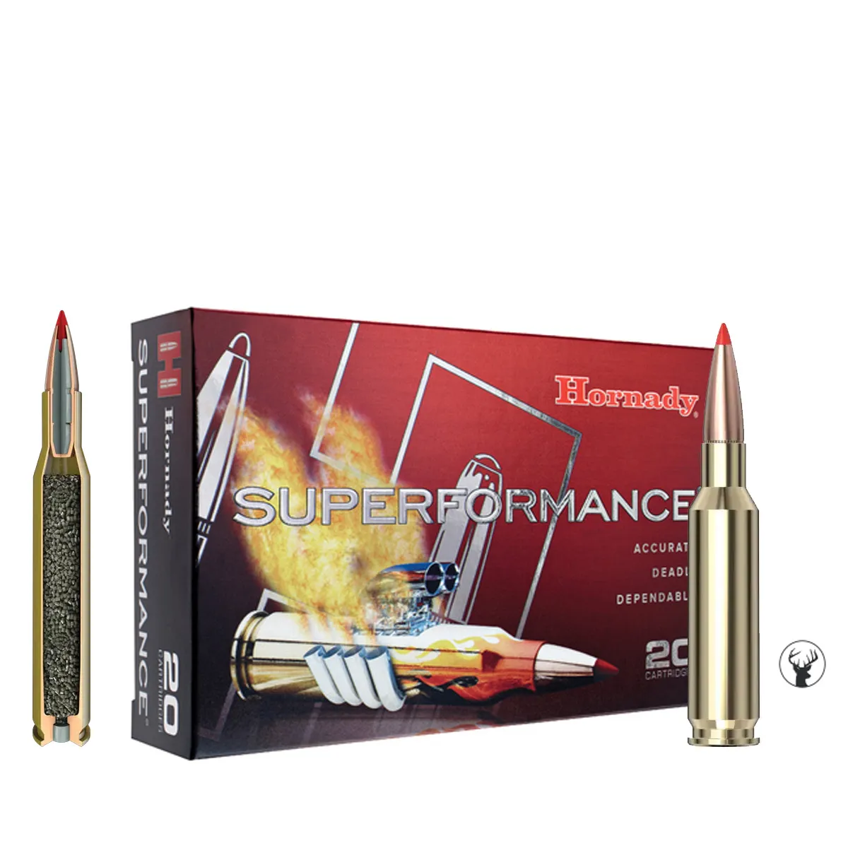 Muniție Hornady 6.5 Creedmoor 129 gr SST Superformance