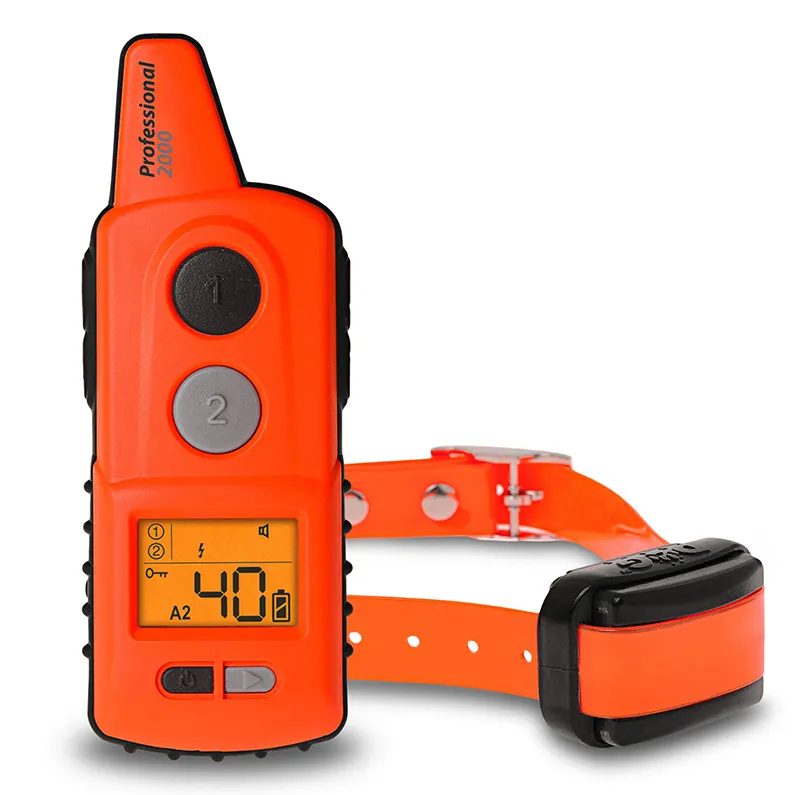Zgarda dresaj DogTrace D-control Professional 2000 mini | orange 383