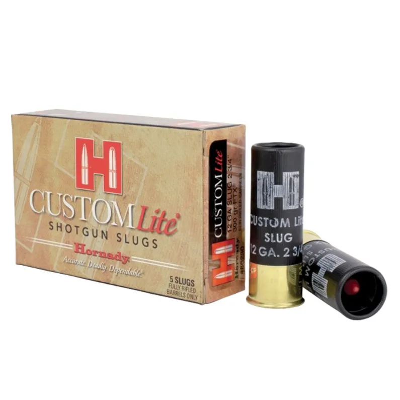 Cartuș Proiectil Unic Hornady 12 ga 300 gr FTX Custom Lite