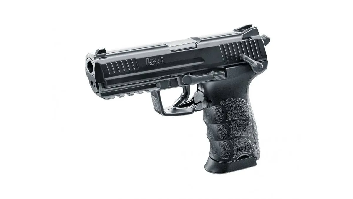 PISTOL CO2 AIRSOFT HEKLER&KOCH HK45 6MM 15BB 2J