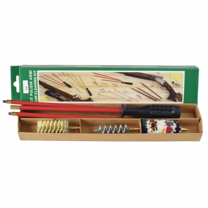 Set de curatare StilCrin cal: 20, pentru arma cu teava lisa, trusa din carton
