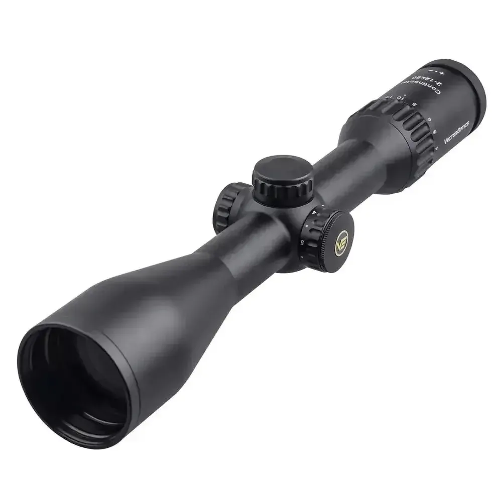 Lunetă Vector Optics Continental X6 2-12X50 G4 Hunting SFP VET-10BDC cu punct roșu