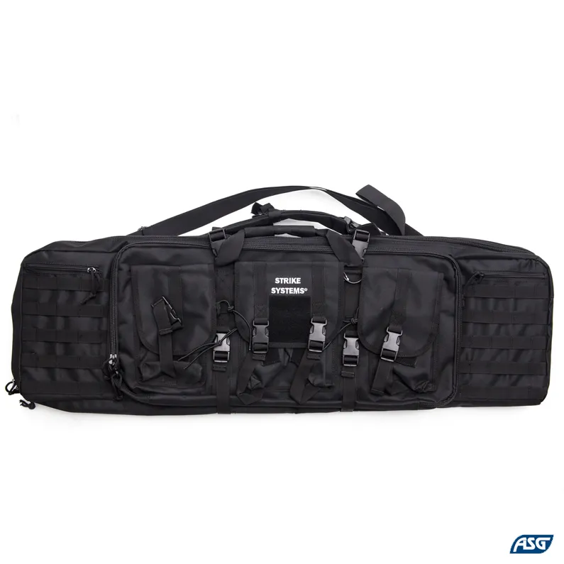 Husa transport ASG pentru arme airsoft, 105 x 32 cm, Strike Systems, 11 buzunare | 18664