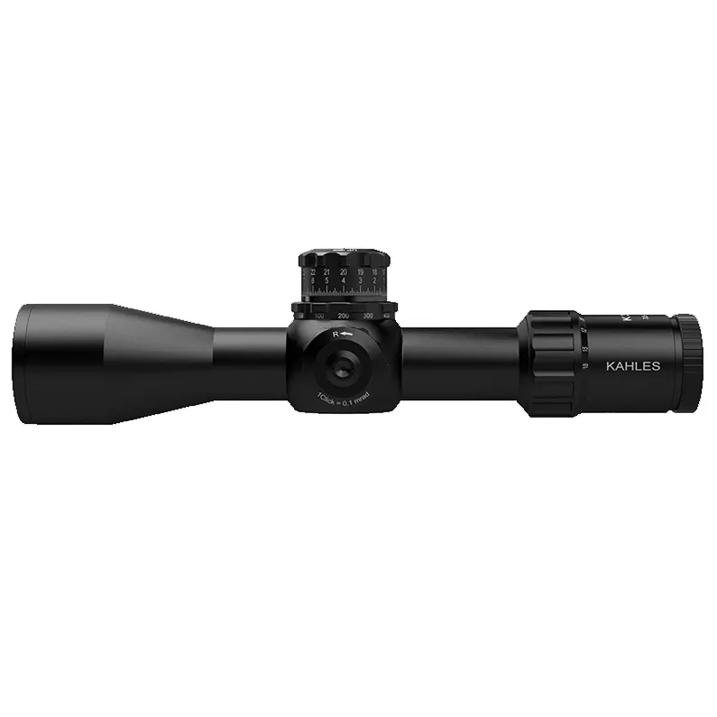 Luneta Kahles K318i 3.5-18x50, reticul: MOAK, Tureta pe dreapta