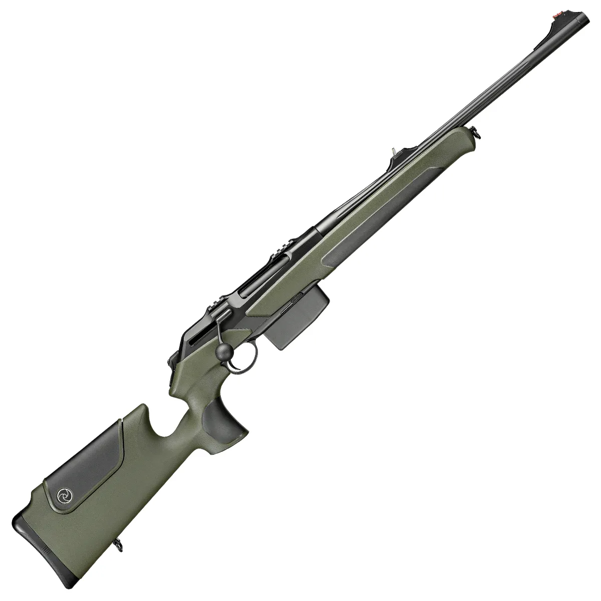 Carabina Merkel RX Helix Speedster Green, Teava Fluted