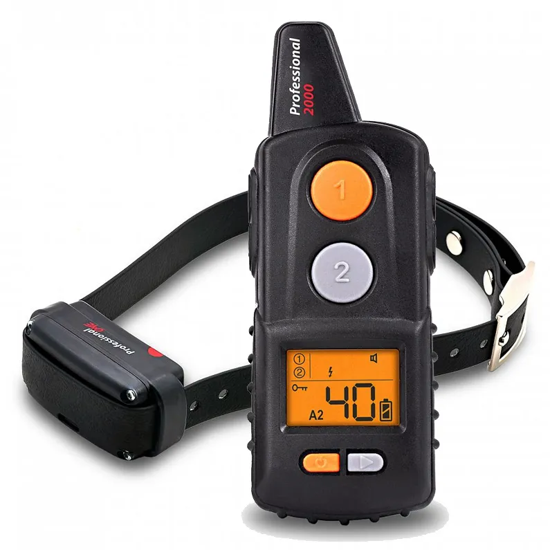 Zgarda dresaj DogTrace D-control Professional 2000 ONE, negru