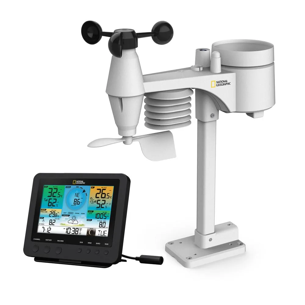 Statie meteo 7 in 1 National Geographic 9080600, WiFi