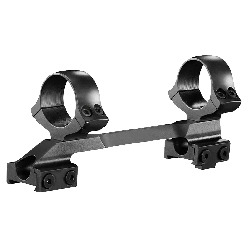 Set suport luneta Kozap pentru CZ 550/557 Fix, dintr-o bucata, inalt cu vedere pe sub cu inele de 30 mm
