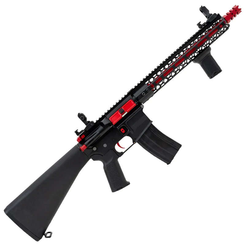 Replica Arma airsoft Cyberbun Colt M4 Lima Red | 1,0 J.