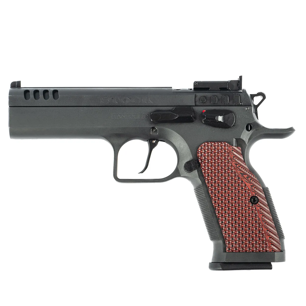 Pistol Tanfoglio Stock Optic Ready 2025 Cal. 9x19 - Performanță Red Dot