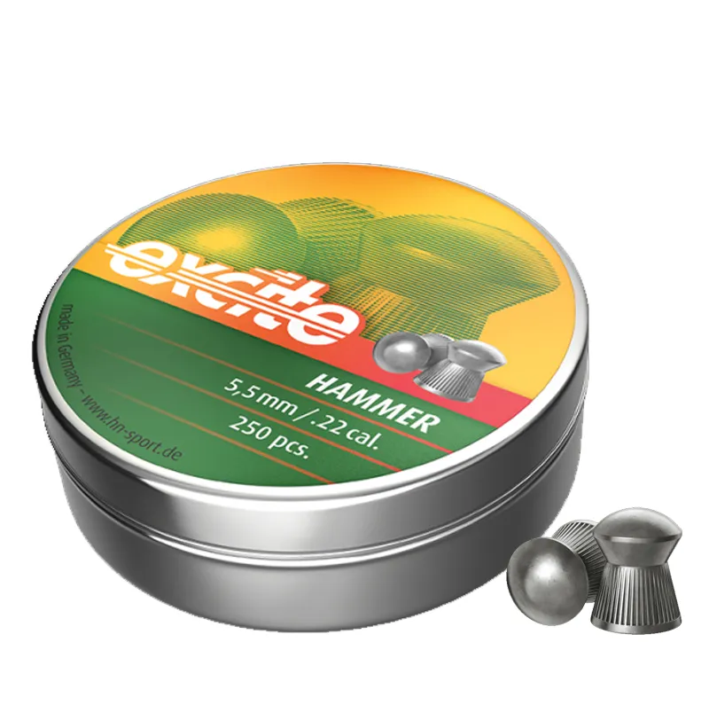 Munitie aer compirmat Haendler & Natermann Excite Hammer 5,5 mm | 0.95 g.