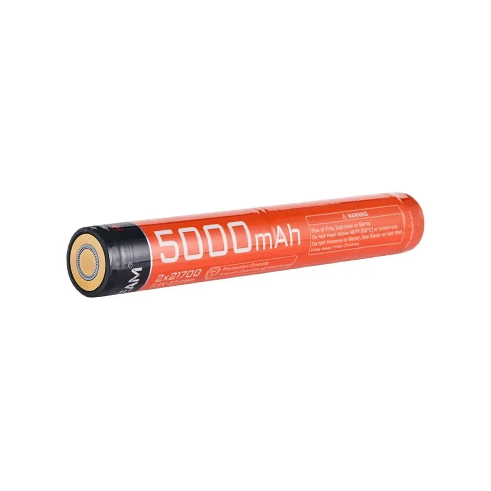 Acumulator cu port USB-C pentru P20 Acebeam ARC21700-1P2S, 5000mAh, 7.4V
