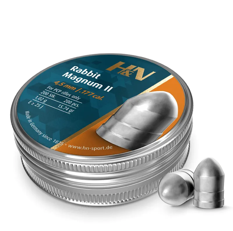 Munitie aer compirmat Haendler & Natermann Rabbit Magnum II 4,5 mm | 1.01 g.