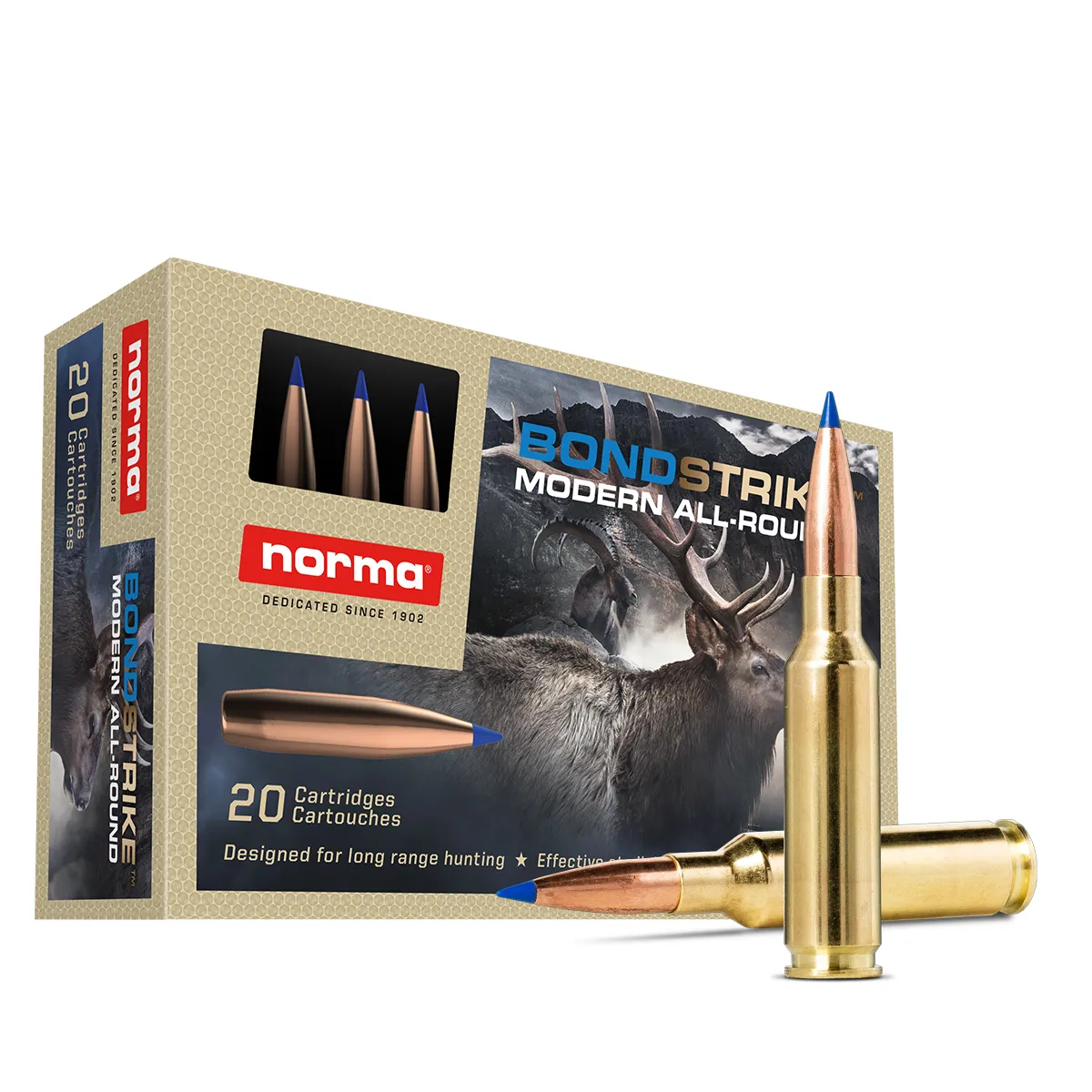 Muniție Norma Bondstrike .300 Rem. Ultra Mag. 11.7 g. / 180 gr.