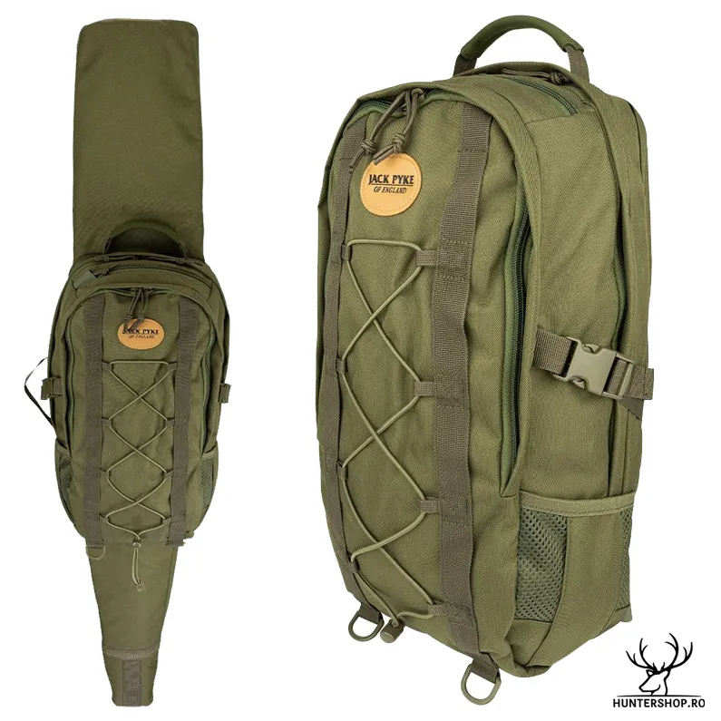 Rucsac | Husa arma Jack Pyke textil verde | 22 L