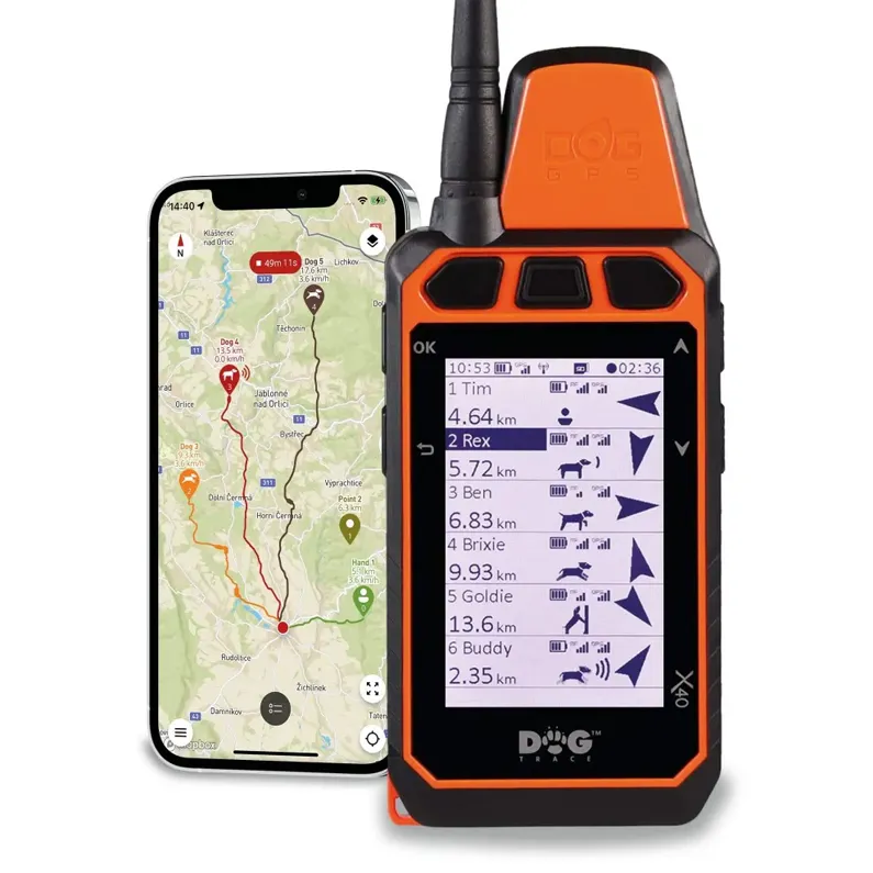 Dogtrace GPS X40 – Receptor - compatibil cu zgarzile de dresaj X30, X30T, X30B, X30TB