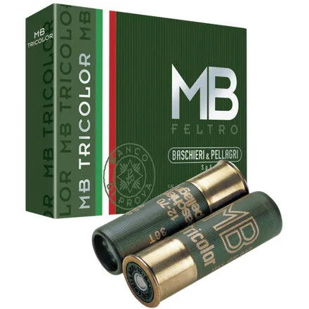 CARTUS TRICOLOR CAL.12/36G/3,3MM (3) CARTON+PASLA