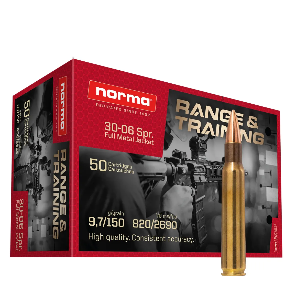 Muniție Norma Range & Training 30-06 Springfield 150 gr