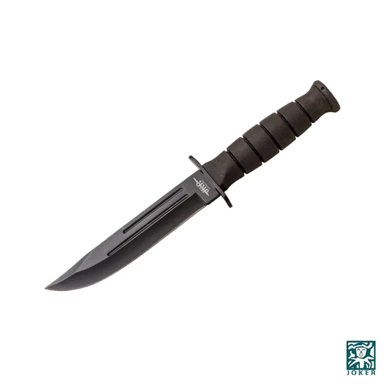 Cutit Joker JKR0771 tactic cu maner din plastic, in husa din textil, tais: 15 cm