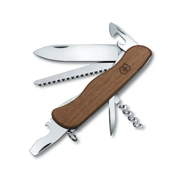 Briceag Victorinox Forester Wood, 12 functii, lemn