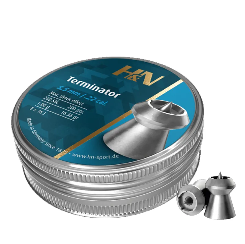 Munitie aer compirmat Haendler & Natermann Terminator 5,5 mm | 1.06 g.
