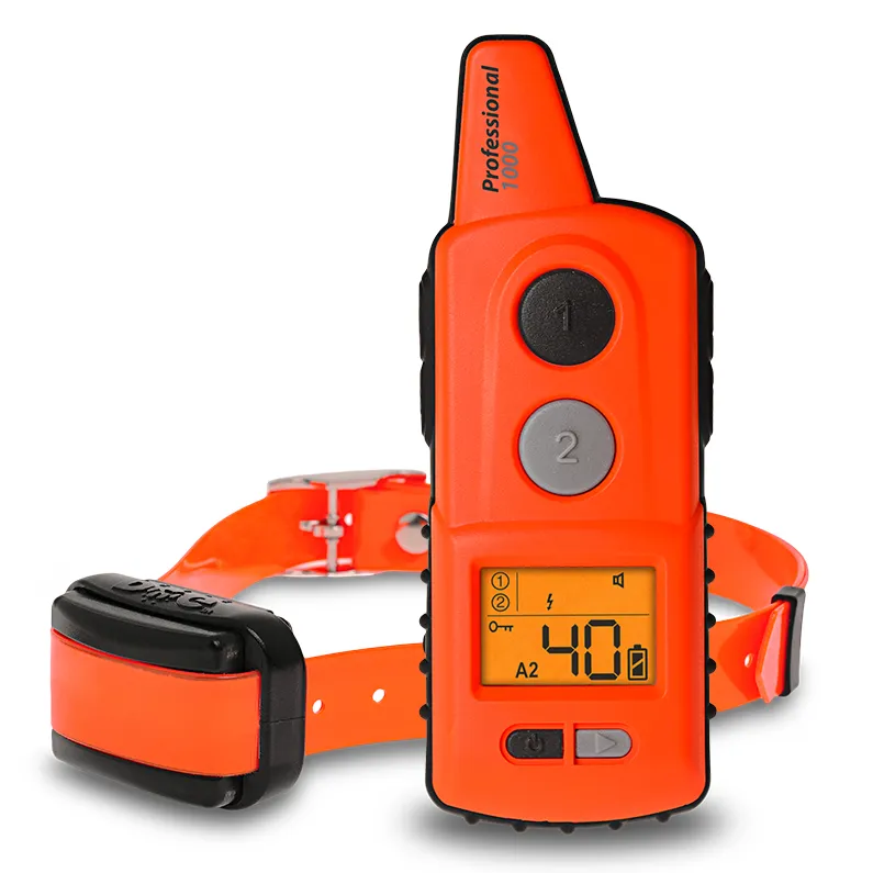 Zgarda dresaj DogTrace D-control Professional 1000 mini, orange 411