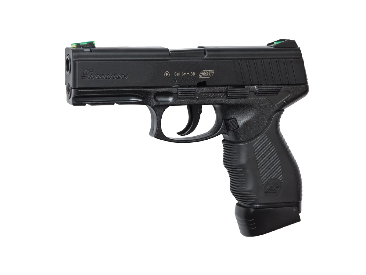 Replica Airsoft ASG Sport 106 CO2 Non Blow Back, Negru cod: 15524