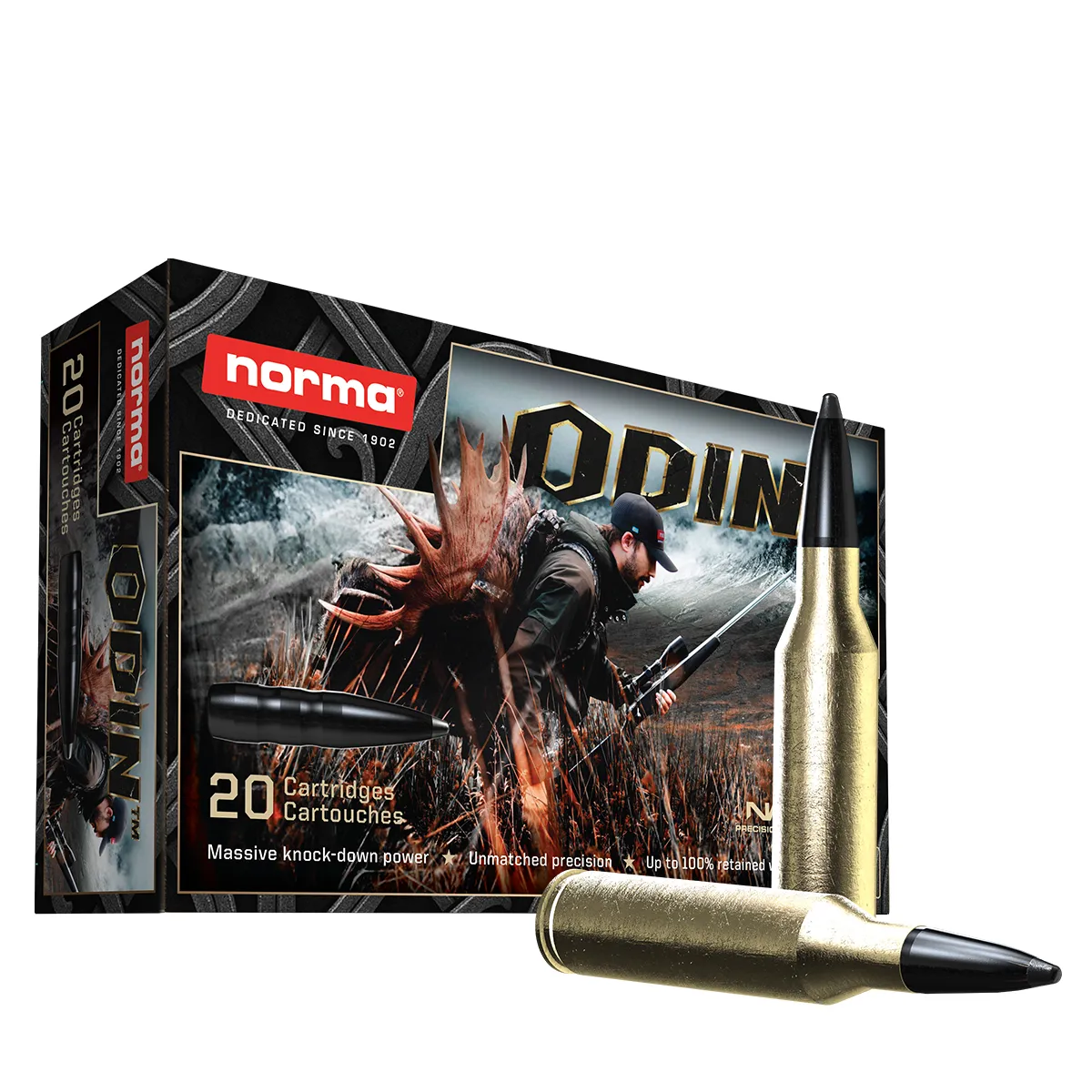 Muniție Norma Odin 300 PRC 11.7 g. / 180 gr.