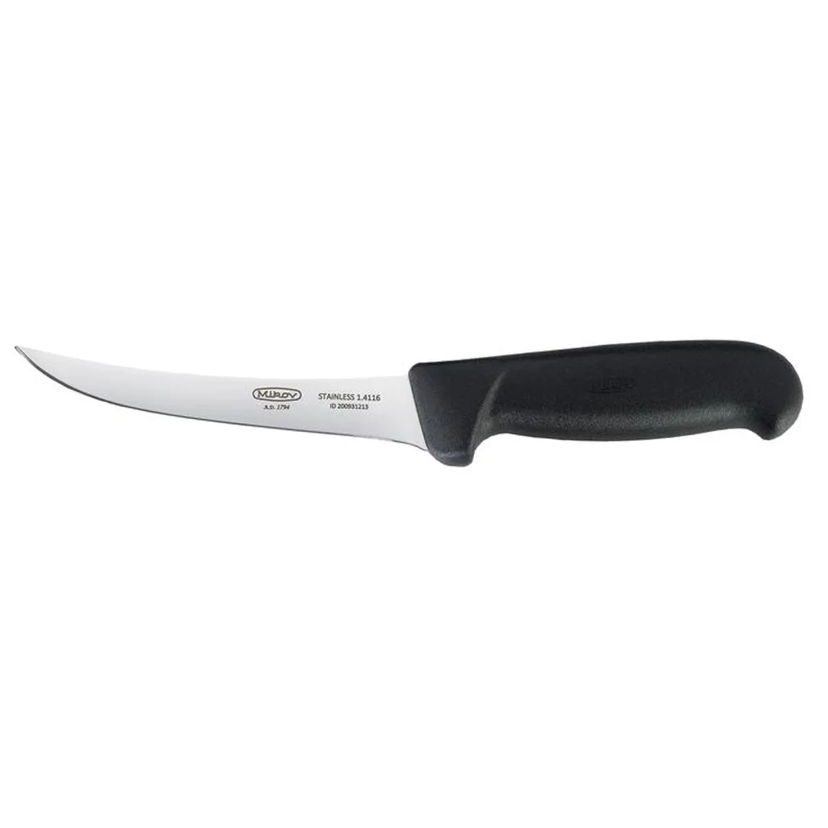 Cuțit Dezosat Curbat Mikov 312-NH-13 - Oțel Inox 13cm