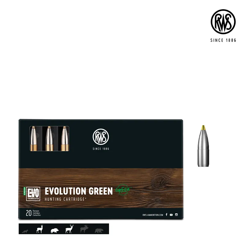 Cartus RWS EVO Green, cal.: 30-06 Sprg. | 9,0 g.