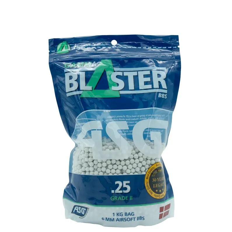 Bile airsoft 6 mm ASG Gamma Blaster BBs – 0.25 g, 1 kg.