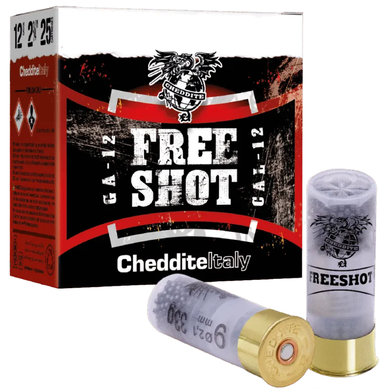 CARTUS FREE SHOTS CAL.12/70/33G/2,1MM(9)